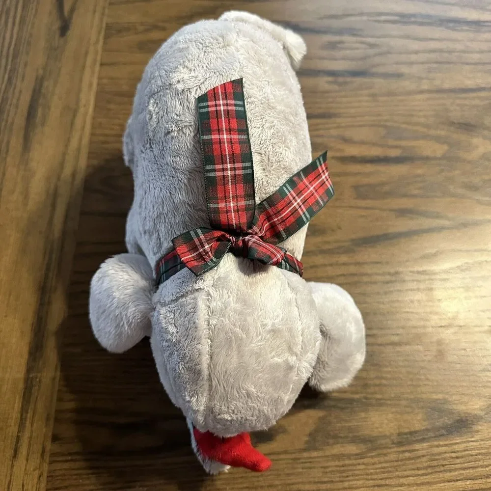 Ganz Elephant And Friend Disney Christmas Red Bird Plaid Bow HX11511 No Code 12